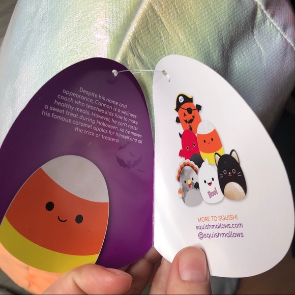 Cannon the Candy Corn Squishmallow NWT - Picture 6 of 7